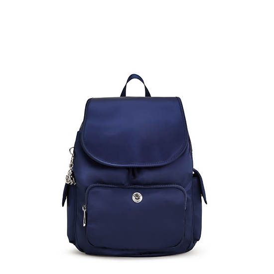 Kipling City Pack Small Klassiska Ryggsäck Blå | SE 1718CT